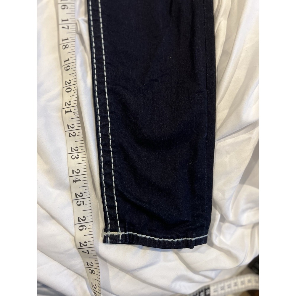 True Religion Dark Blue High Rise Jeans - Picture 2 of 13